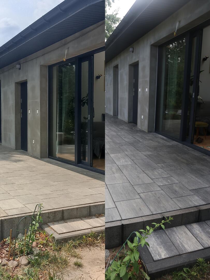 mycie tarasów warto zostawić specjalistom