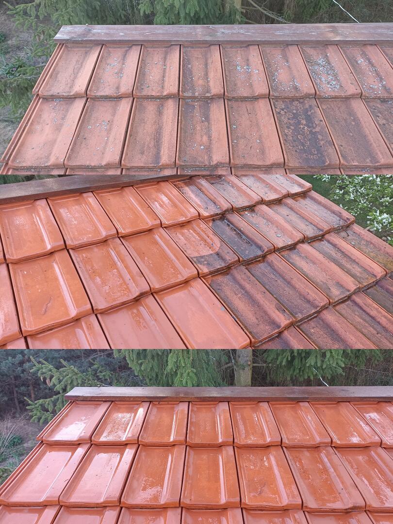 mycie ciśnieniowe dach