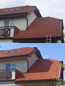 mycie ciśnieniowe dach