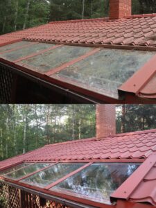 mycie ciśnieniowe dach