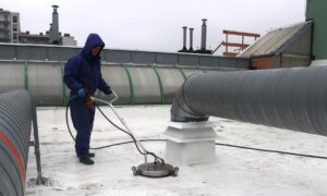 mycie ciśnieniowe dach