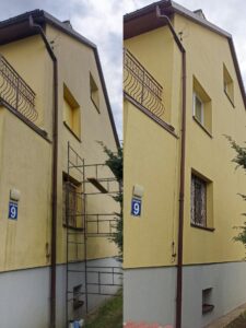 mycie cisnieniowe elewacja