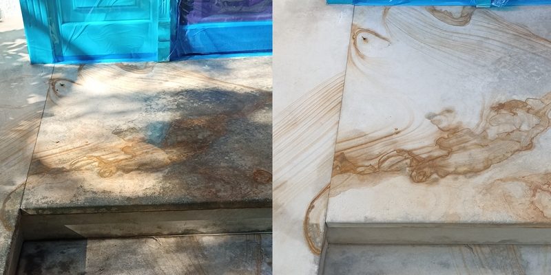 mycie piaskowców domyjka