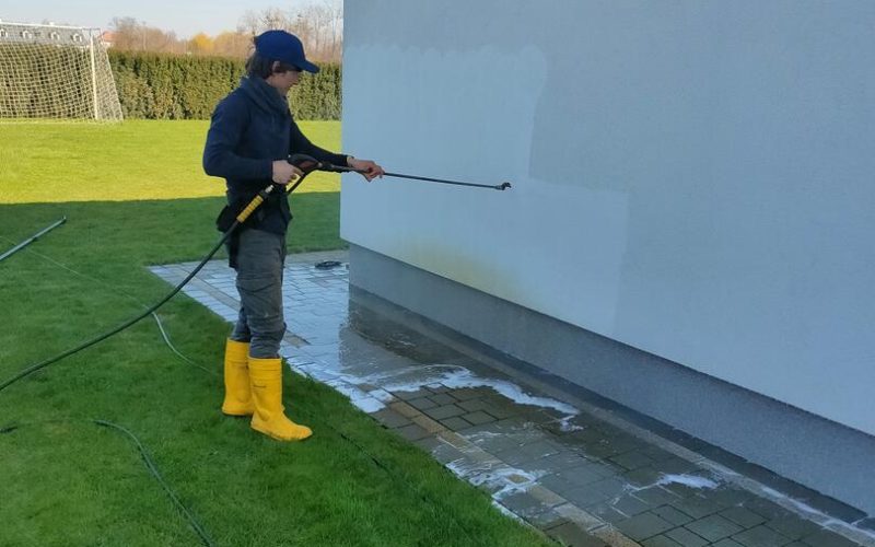 mycie cisnieniowe elewacja